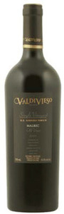 Valdivieso Single Vineyard Old Vines Malbec 2009, Do Sagrada Familia, Valle De Curico Bottle