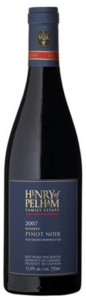 Henry Of Pelham Reserve Pinot Noir 2007, VQA Niagara Peninsula Bottle