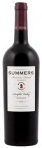 Summers Ranch Reserve Merlot 2008, Knights Valley, Sonoma County Bottle