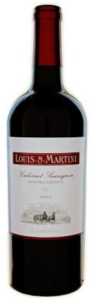 Louis M. Martini Cabernet Sauvignon 2009, Sonoma County Bottle
