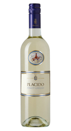 Placido Pinot Grigio 2011, Igt Delle Venezie Bottle