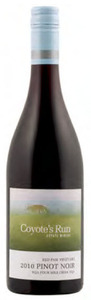 Coyote's Run Red Paw Vineyard Pinot Noir 2010, VQA Four Mile Creek, Niagara Peninsula Bottle