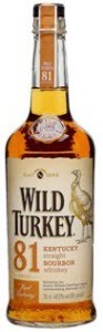 Wild Turkey 81 Proof Kentucky Straight Bourbon Bottle