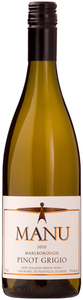 Manu Pinot Grigio 2011, Marlborough Bottle