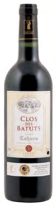 Clos Des Batuts Cahors 2009, Ac Bottle