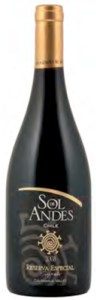 Sol De Andes Reserva Especial Syrah 2008, Colchagua Valley Bottle