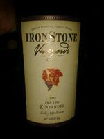 Ironstone Vinyards Old Growth 2005 Bottle