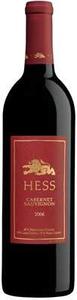 Hess Select Cabernet Sauvignon 2009, Mendocino/Lake/Napa Counties Bottle