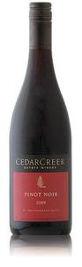CedarCreek Pinot Noir 2011, VQA Okanagan Valley Bottle