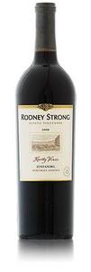 Rodney Strong Knotty Vines Zinfandel 2010, Northern Sonoma Bottle