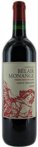 Chateau Belair Monange 2009 Bottle