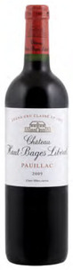 Château Haut Bages Liberal 2009, Ac Pauillac Bottle