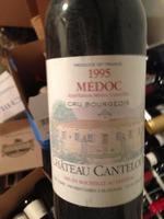 Chateau Canteloup 1995, Ac Medoc Bottle