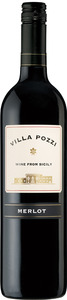 Villa Pozzi Merlot 2011, Sicily Bottle