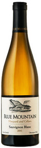 Blue Mountain Sauvignon Blanc 2011, Okanagan Falls Bottle