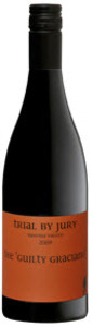 Trial By Jury The Guilty Graciano 2010, Barossa Valley, South Australia Bottle
