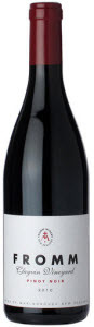 Fromm Winery Clayvin Vineyard Pinot Noir 2010 Bottle