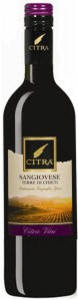 Citra Sangiovese Terre Di Chieti 2011 Bottle