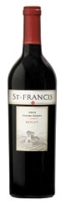 St. Francis Merlot 2008, Sonoma County, Estate Btld. Bottle