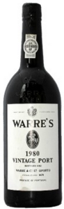 Warre's Vintage Port 1980, Doc Douro Bottle