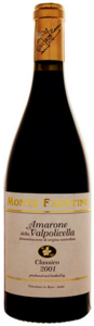 Monte Faustino Amarone Della Valpolicella Classico 2007, Doc Bottle