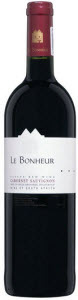 Le Bonheur Cabernet Sauvignon 2009 Bottle