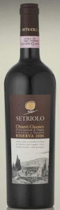 Setriolo Chianti Classico Riserva 2008, Chianti Classico Bottle