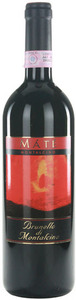 Máté Brunello Di Montalcino 2007, Docg, Estate Btld. Bottle