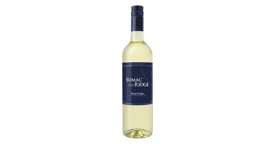 Sumac Ridge Private Reserve Pinot Grigio 2010 Expert wine ratings and