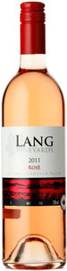 Lang Vineyards Rosé 2011, Okanagan Valley Bottle