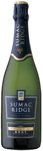 Sumac Ridge Steller's Jay Brut Sparkling Wine 2001, BC VQA Okanagan Valley, British Columbia, Méthode Classique Bottle
