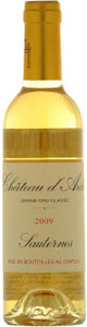 Château D'arche 2009, Ac Sauternes, 2e Cru (375ml) Bottle