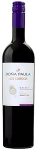 Doña Paula Los Cardos Malbec 2010, Mendoza Bottle