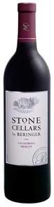 Beringer Stone Cellars Merlot Bottle