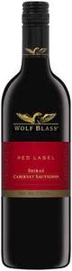 Shiraz Cabernet Sauvignon   Wolf Blass Red Label Bottle