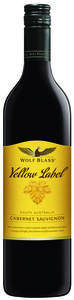 Wolf Blass Yellow Label Cabernet Sauvignon 2010, South Australia Bottle