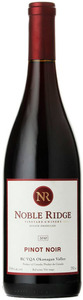 Noble Ridge Pinot Noir 2007, BC VQA Okanagan Valley Bottle