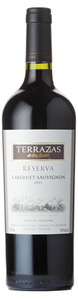Terrazas De Los Andes Reserva Cabernet Sauvignon 2011, Mendoza Bottle