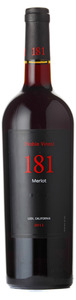 Noble Vines 181 Merlot 2011, Lodi Bottle