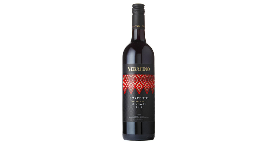 Serafino Sorrento Grenache 2012 Expert wine ratings and wine reviews