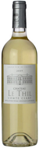 Château Le Thil Comte Clary Blanc 2009, Ac Pessac Léognan Bottle