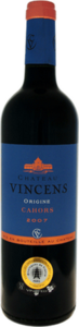 Château Vincens Origine Cahors 2009, Ac Bottle