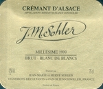 J.M. Sohler Crémant D'alsace Blanc De Blancs Brut 2010, Alsace Bottle