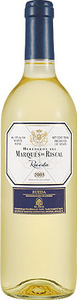 Marqués De Riscal 2012, Rueda Bottle