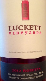 Luckett Vineyards Rosetta 2012 Bottle