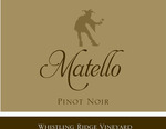 Matello Wines Whistling Ridge Pinot Noir 2011, Willamette Valley Bottle