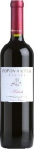 Popova Kula Winery Kalesh Semi Sweet Red 2007, Tikves Bottle