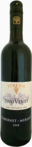 Strewn Two Vines Cabernet Merlot 2010, VQA Niagara Peninsula Bottle
