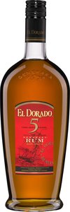 El Dorado 5 Year Old Rum, Guyana Bottle