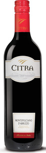 Citra Montepulciano D'abruzzo 2012 Bottle